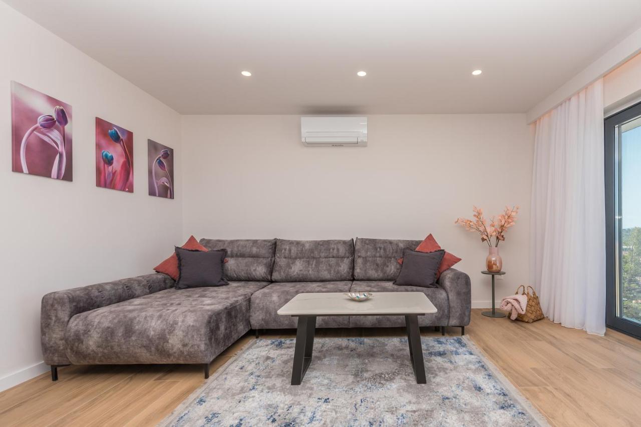 Luxury Adria Sea & City View Apartment Makarska Luaran gambar