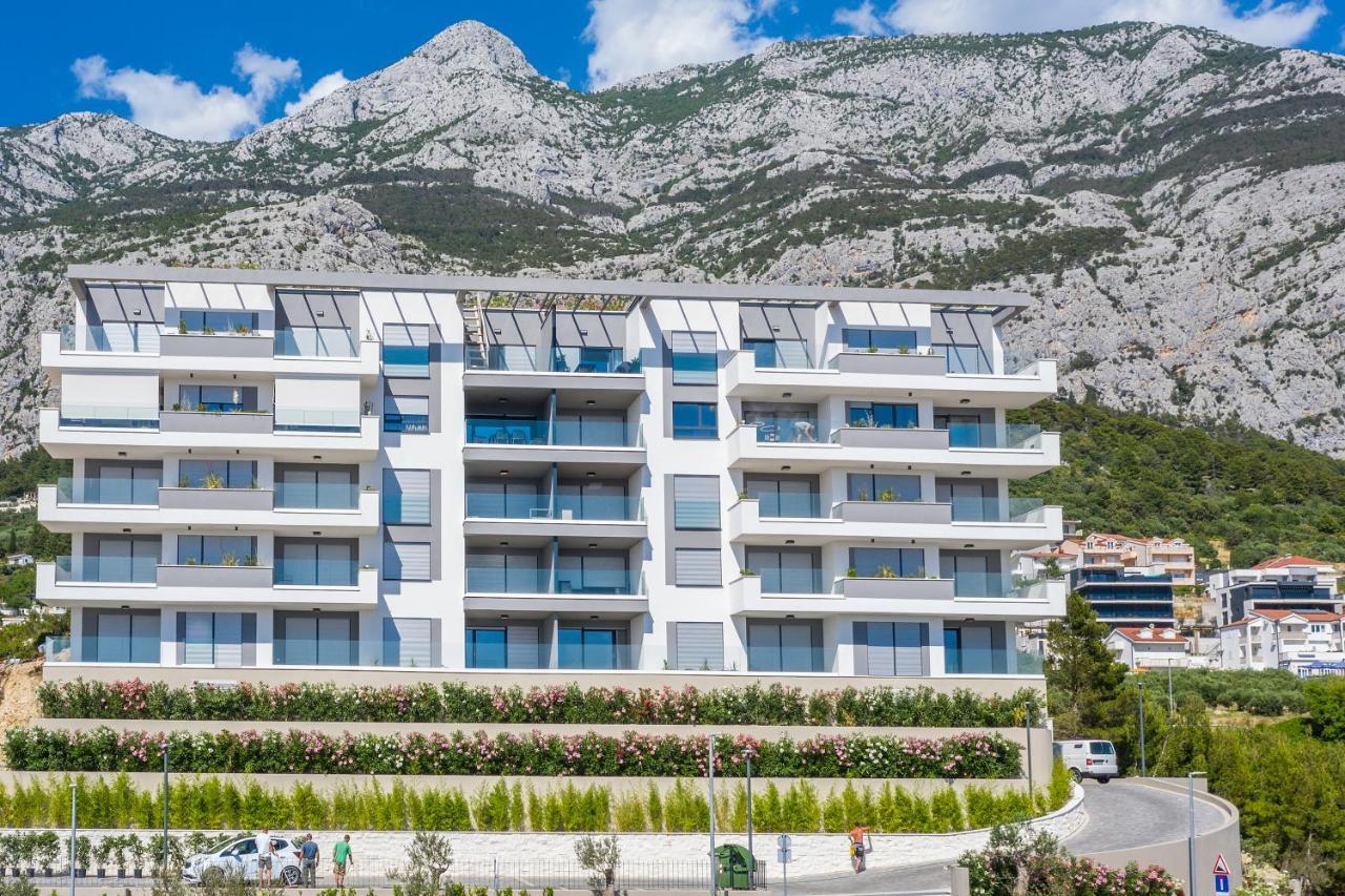 Luxury Adria Sea & City View Apartment Makarska Luaran gambar
