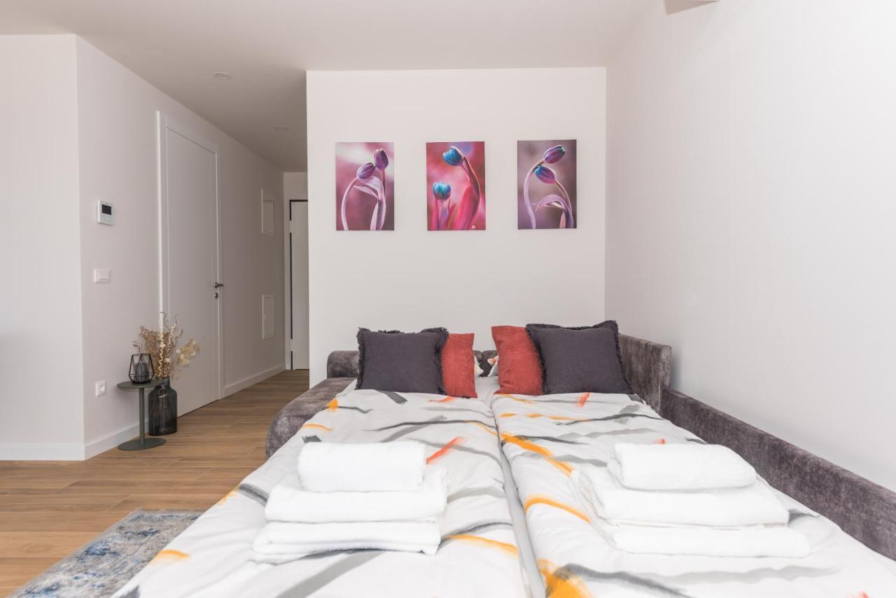 Luxury Adria Sea & City View Apartment Makarska Luaran gambar